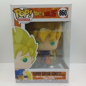 Funko Pop Dragon Ball Z Super Saiyan Goku (First Appearance) #860